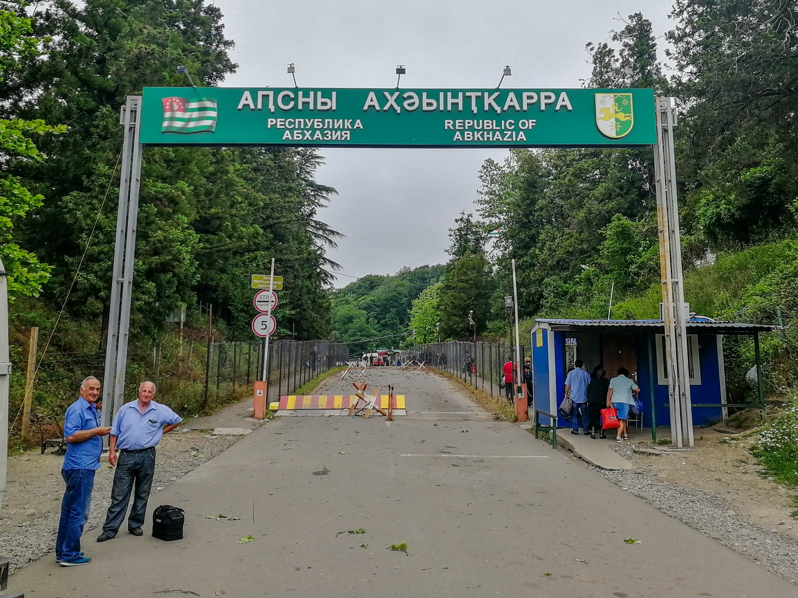 Abkhazia border crossing