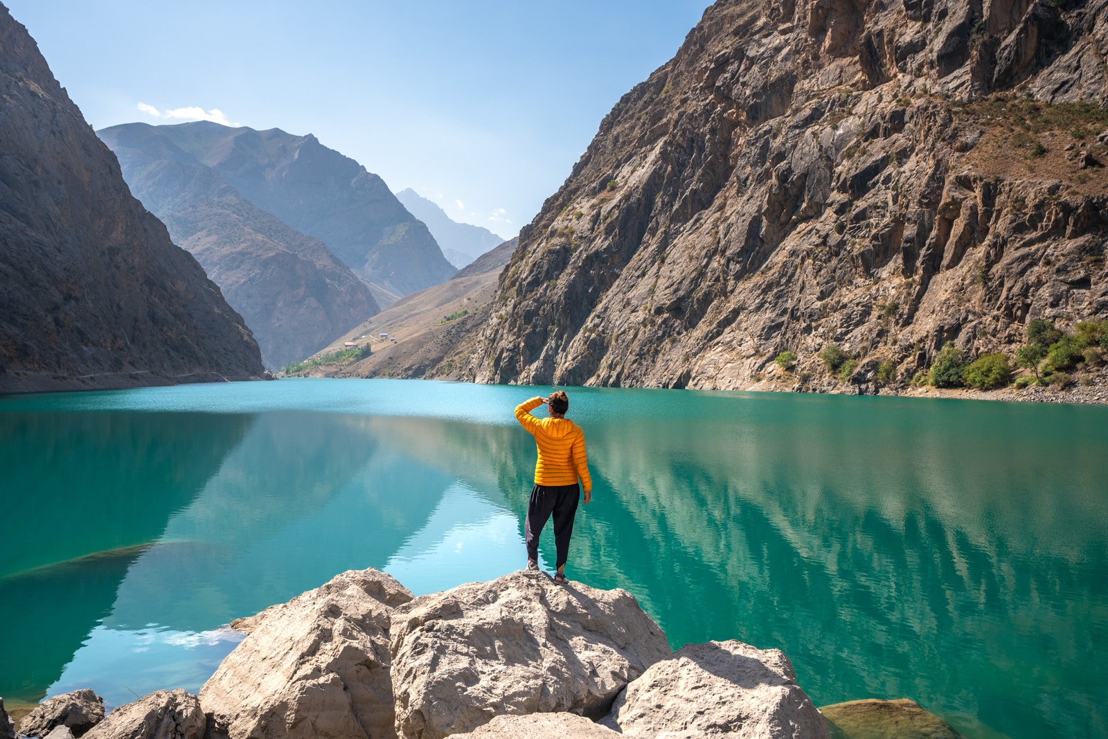 Nofin, fourth lake of western Tajikistan's Haft Kul