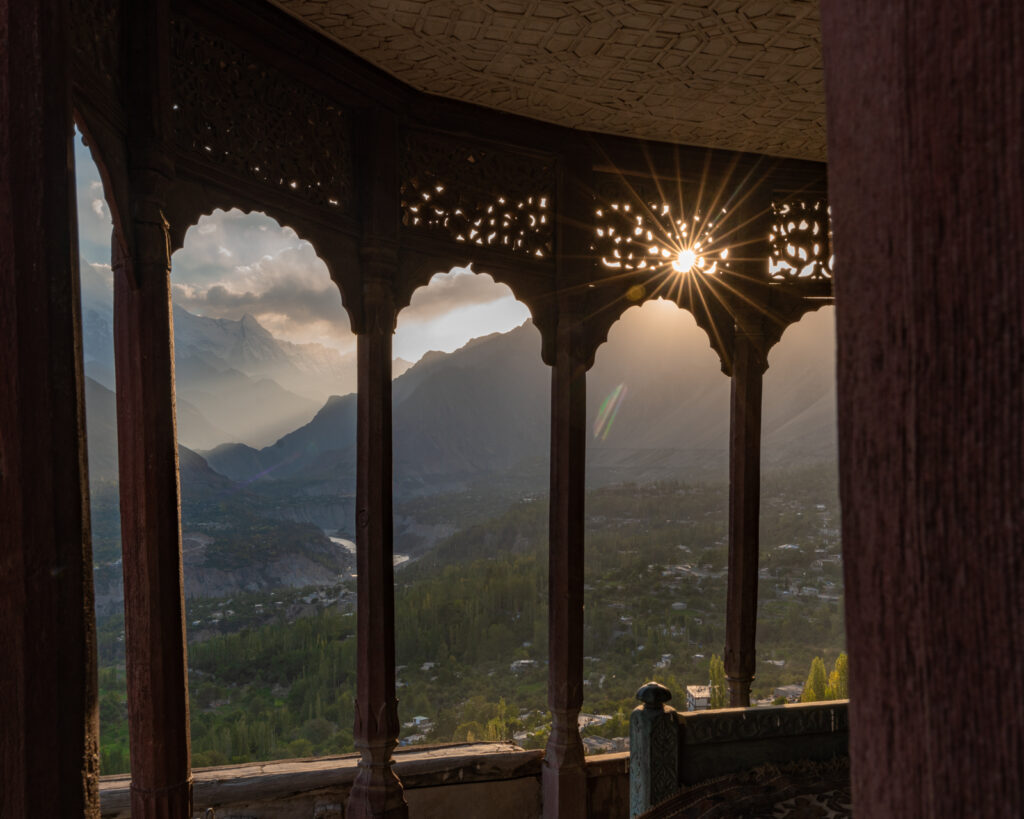 Sunset from Baltit Fort, Karimabad, Hunza, Pakistan