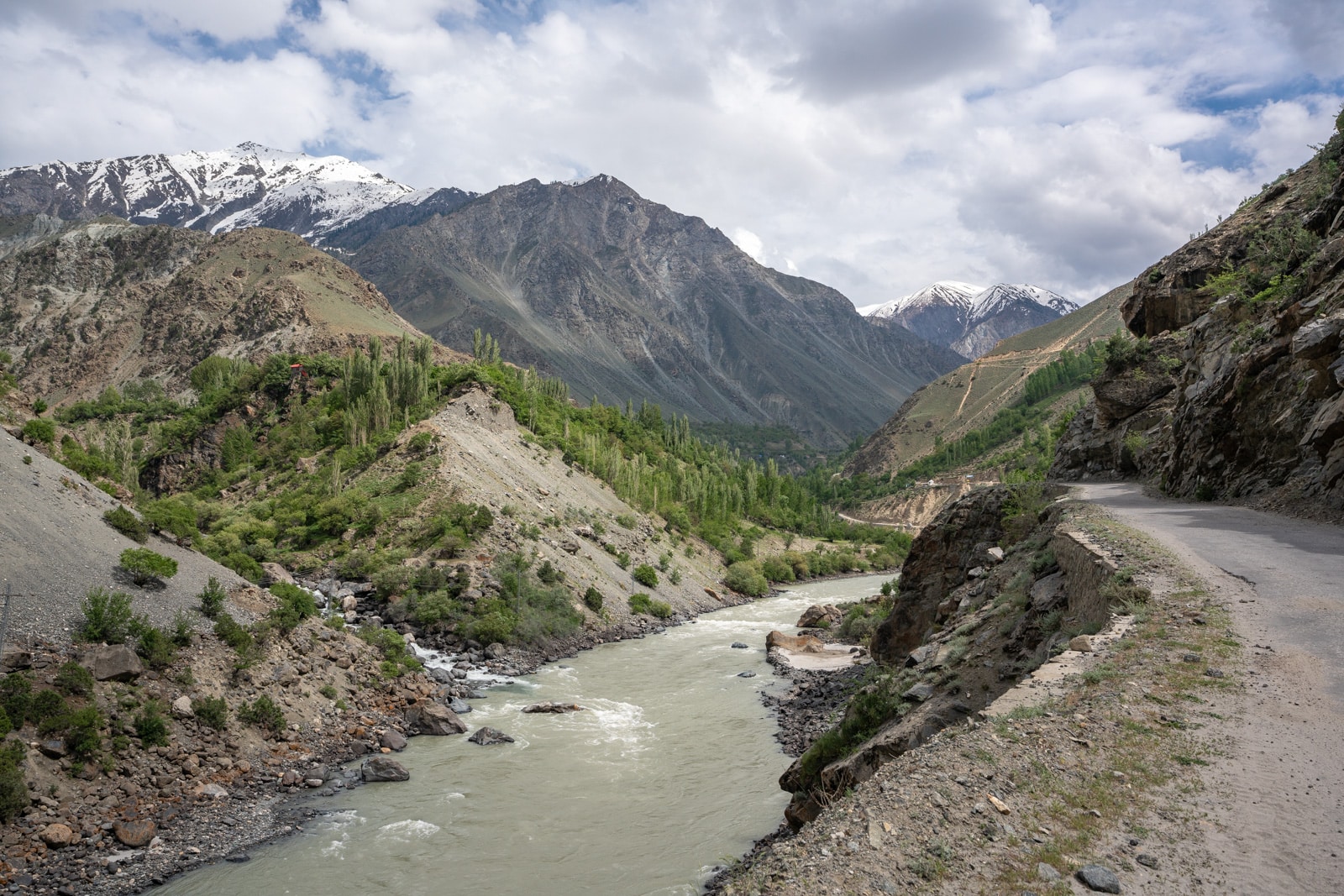 The road to Astore, Pakistan