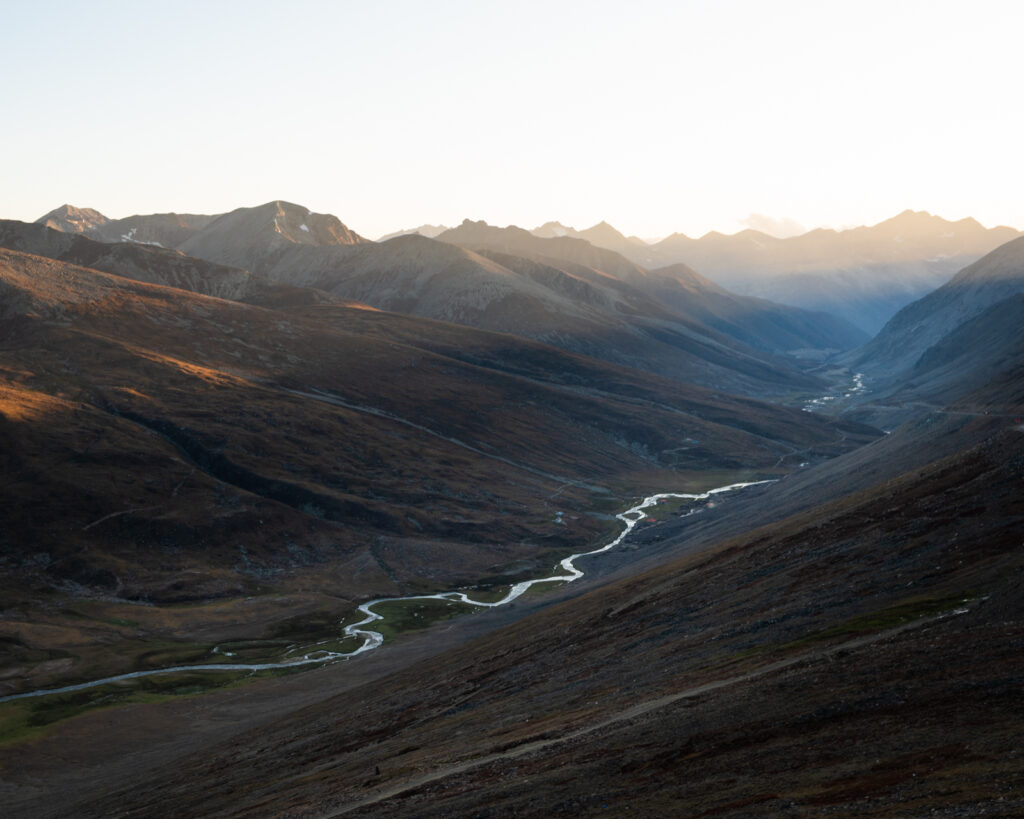 Sunset over Babusar Top, Pakistan