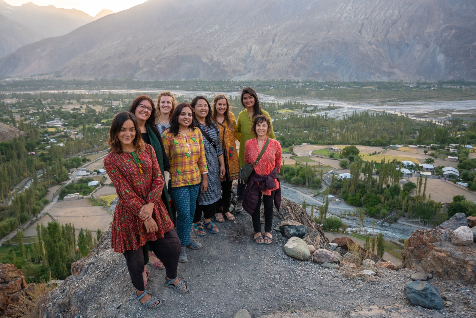 Women only tour in Yasin, Pakistan