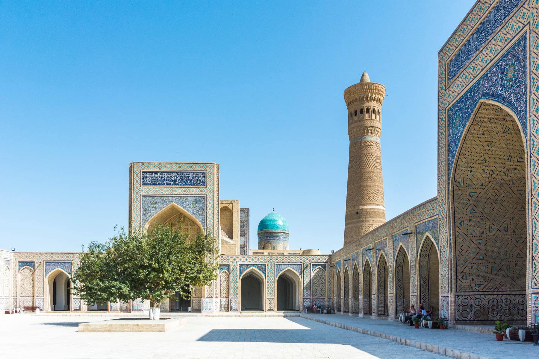Mosque in Bukhara, Uzbekistan's Po-i-Kalyan complex