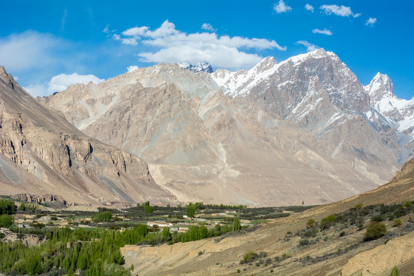 Shimshal mountains in Pakistan