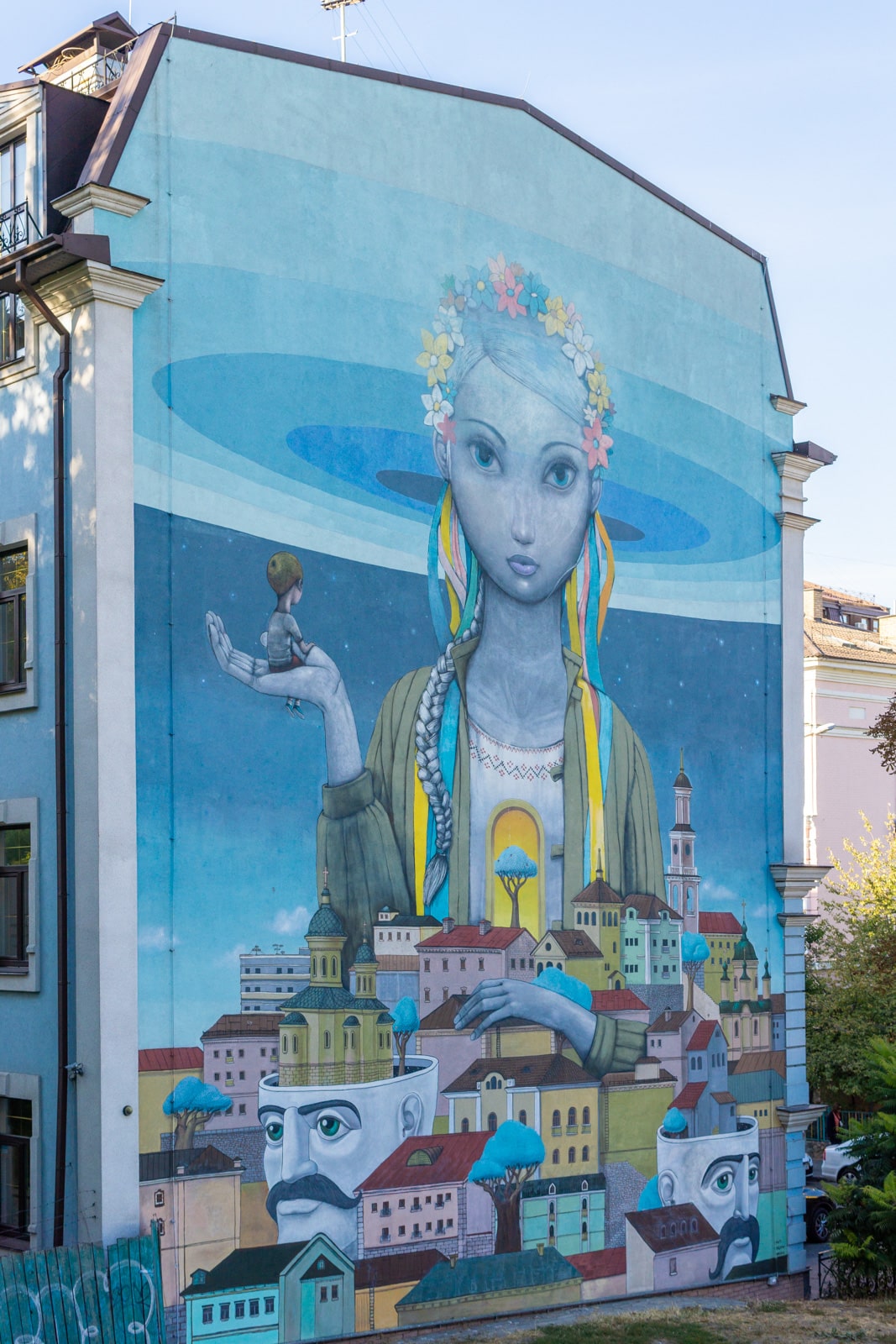 Murals in Kyiv, Ukraine