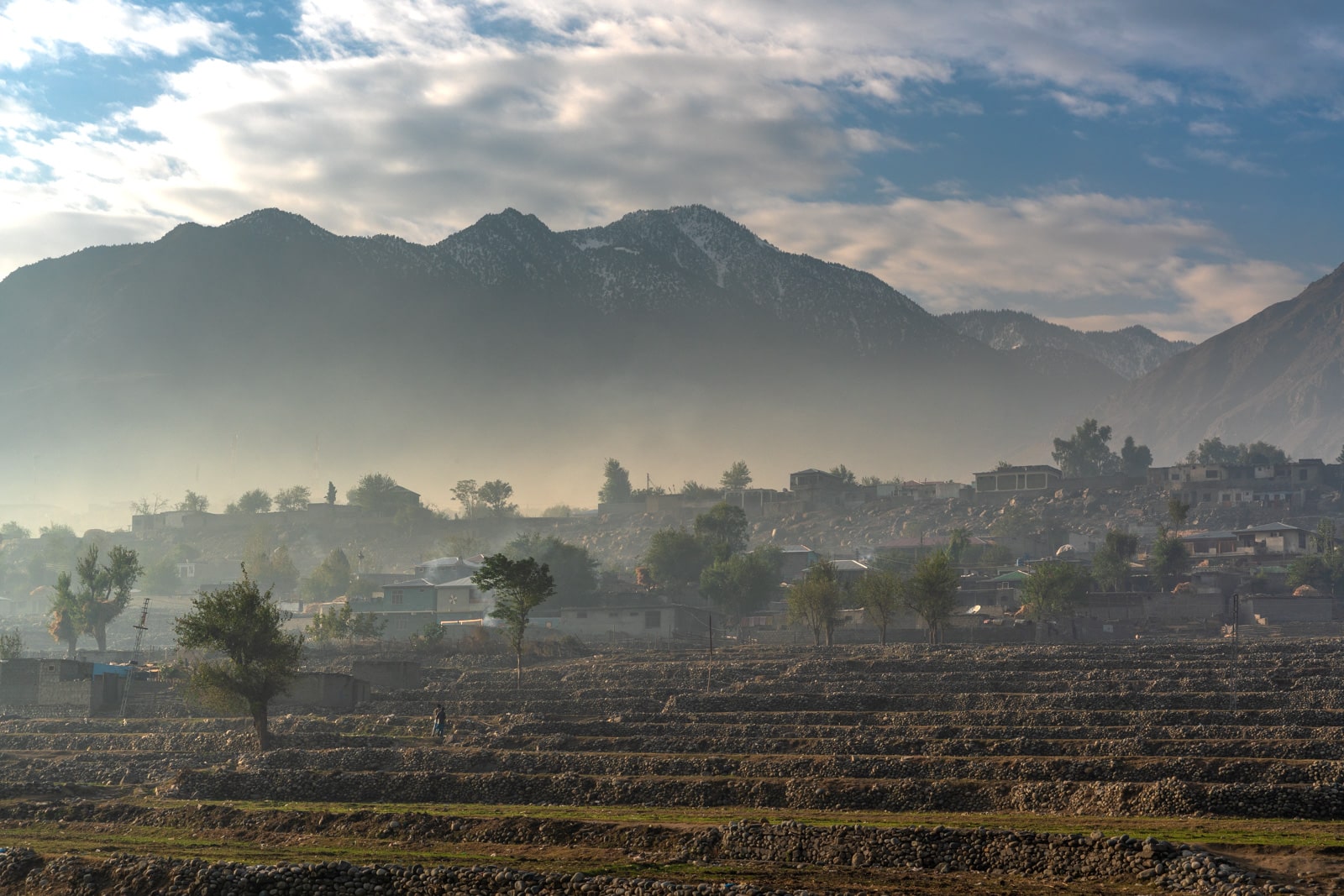 Sunrise in Chilas, Diamer District, Gilgit Baltistan, Pakistan