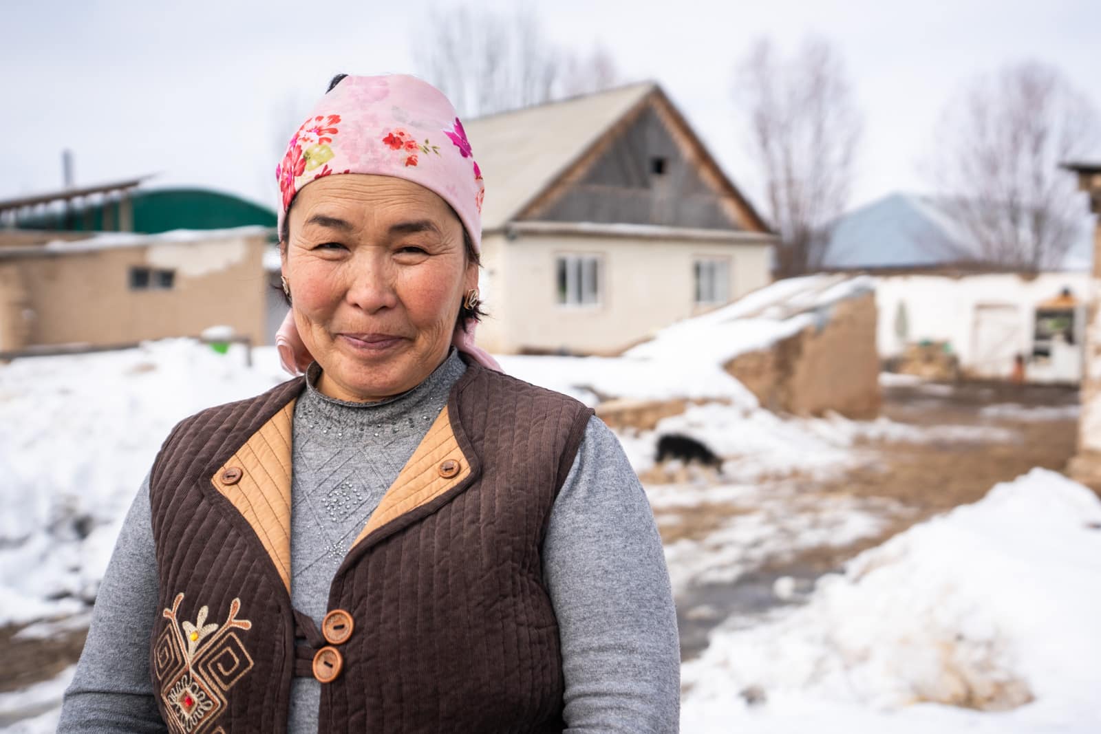 Kyrgyz homestay host