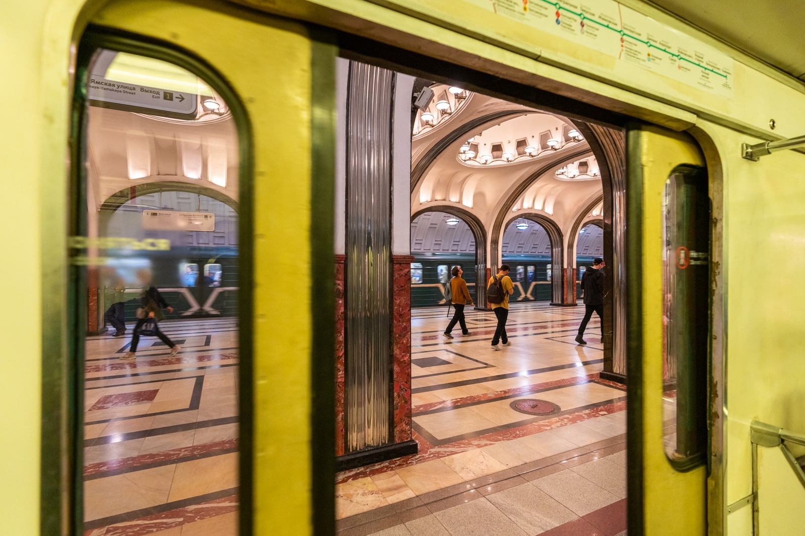 Metro station in Moscow