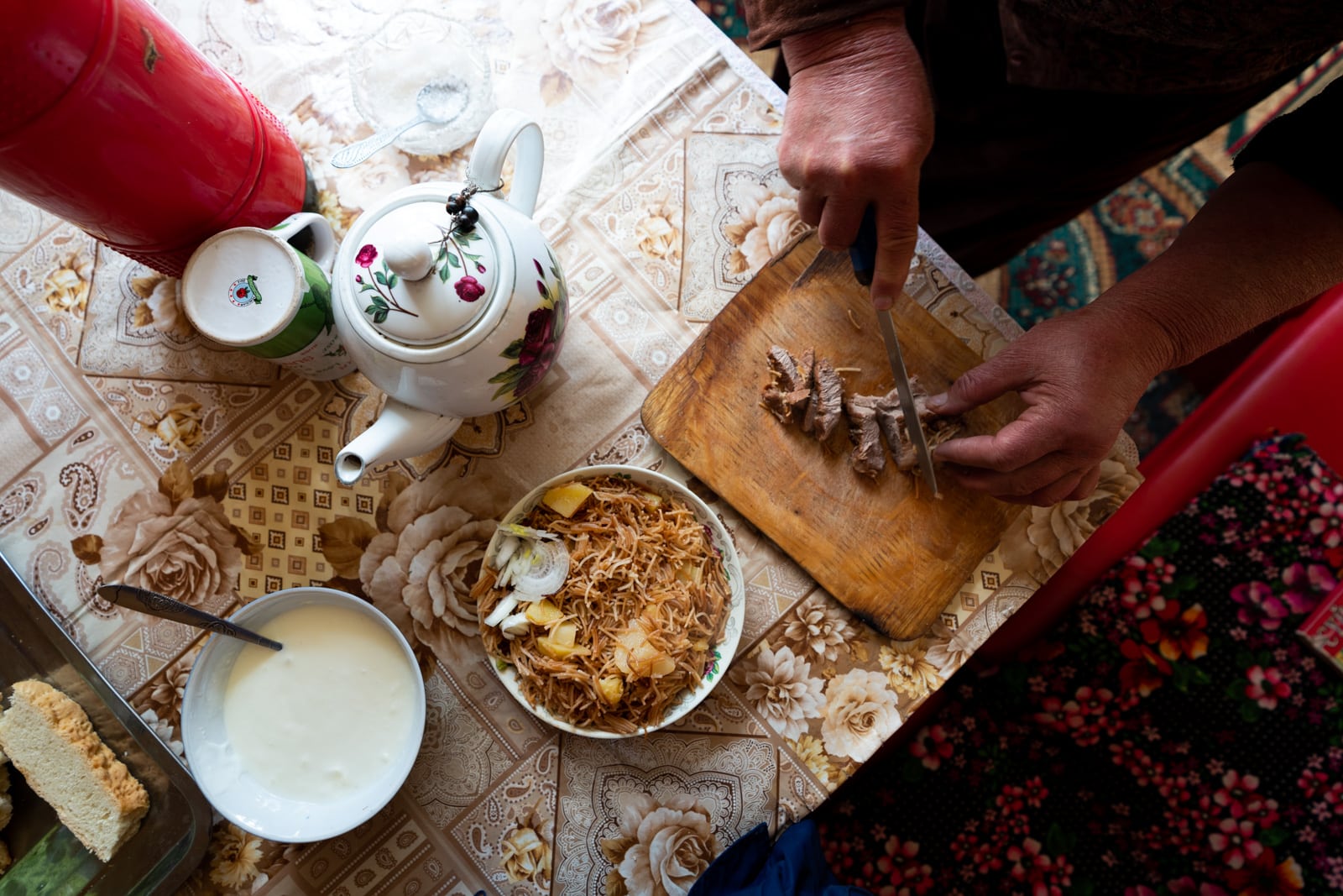 Lunch in Shaimak