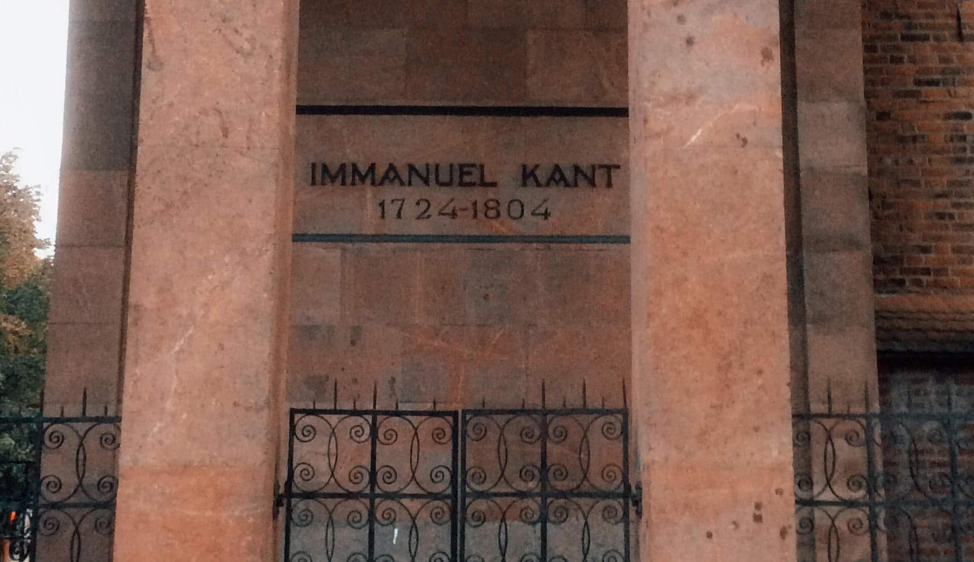 Memorial to Immanuel Kant in Kaliningrad, Russia