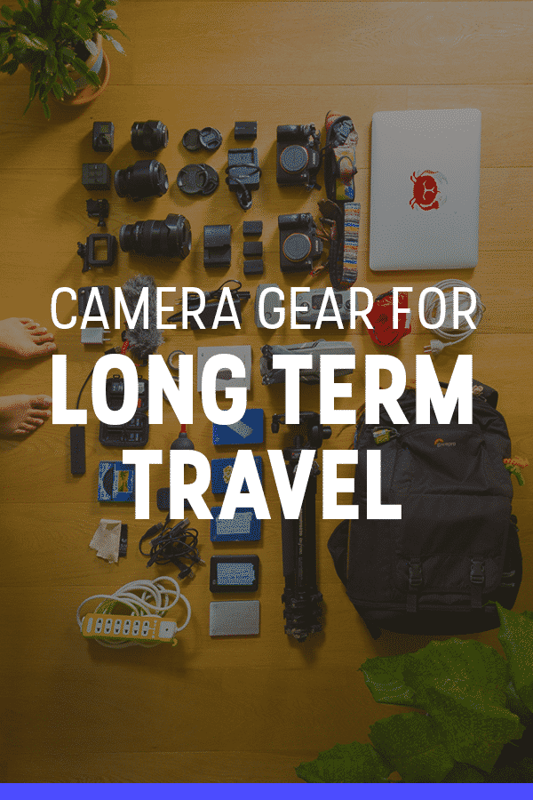 A packing list for photography gear, including the best cameras, lenses, tripod, and camera bags for travel. I personally use and carry all of this photography gear while traveling full-time as a travel blogger and photographer. Click to find out what I recommend!