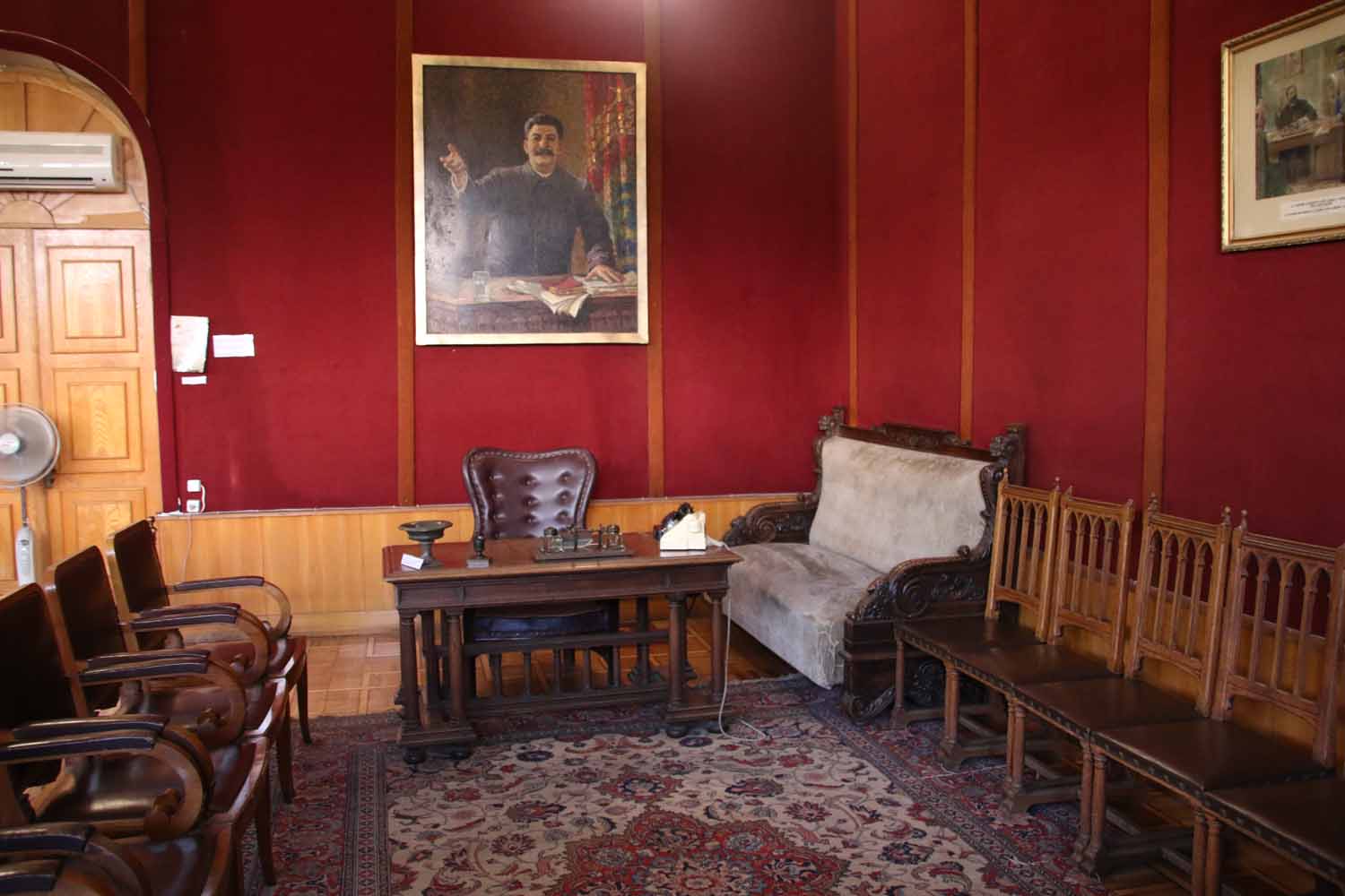 Interior of the Stalin Museum in Gori, Georgia