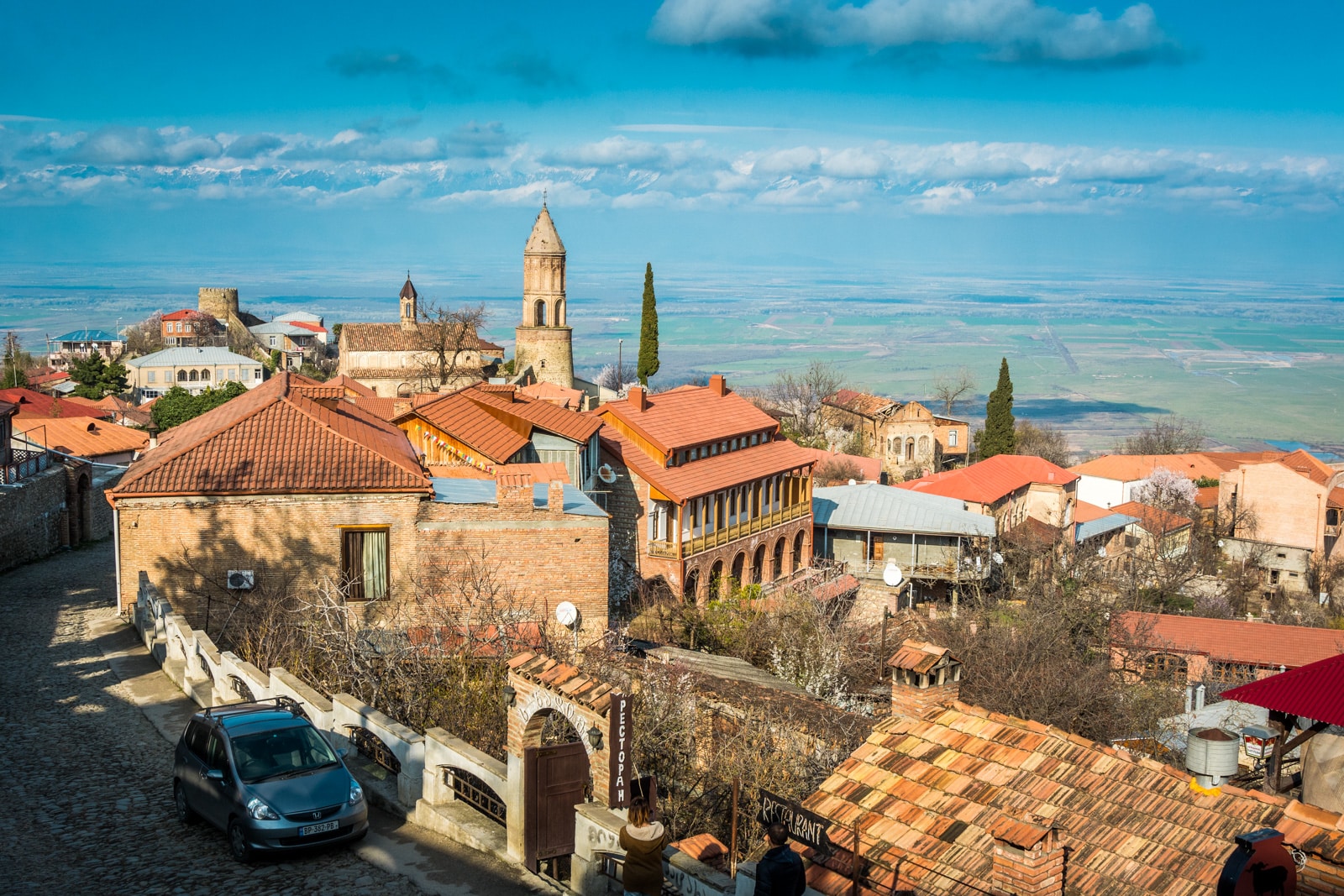 Signagi, Georgia, a town in the heart of the Kakheti wine region