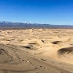 Sand dunes in the Gobi Desert, Mongolia