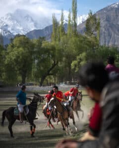 Polo match in Shigar, Gilgit-Baltistan, Pakistan