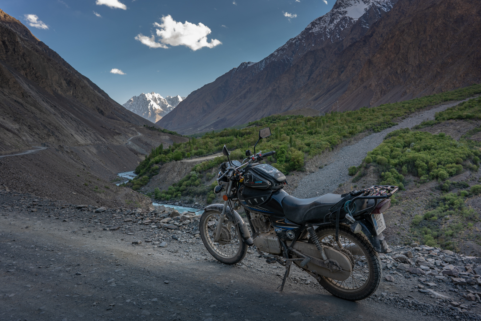 Pakistan adventure motorcycle tour going on the road to Shandur Pass