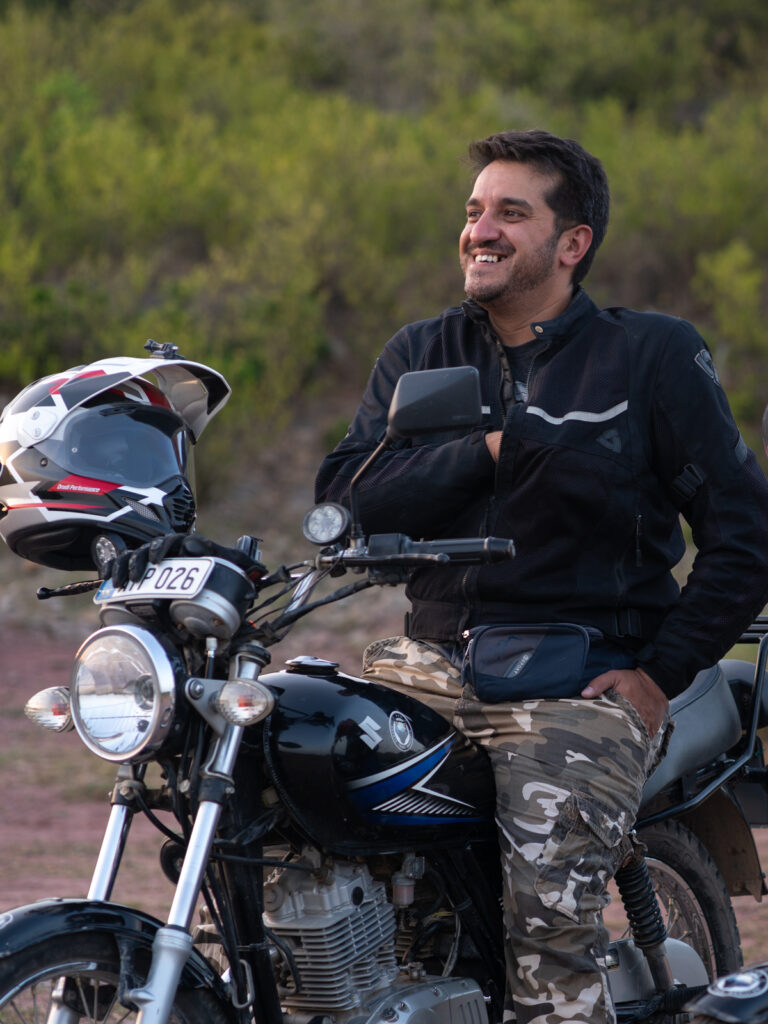 Sanaullah Marwat, local tour leader for the Pakistan adventure motorcycle tour