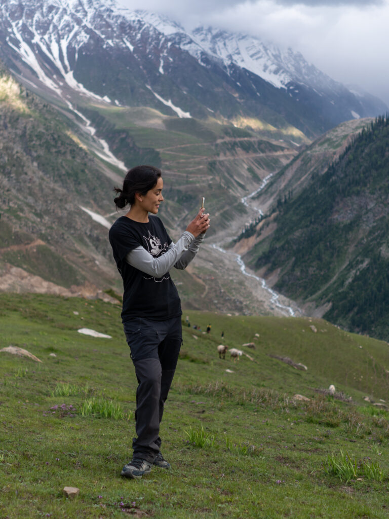 Alex Reynolds, the foreign female tour guide for the Pakistan women's tour