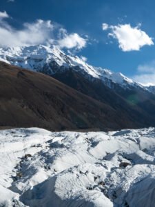 Yazghil glacier in Shimshal, Pakistan