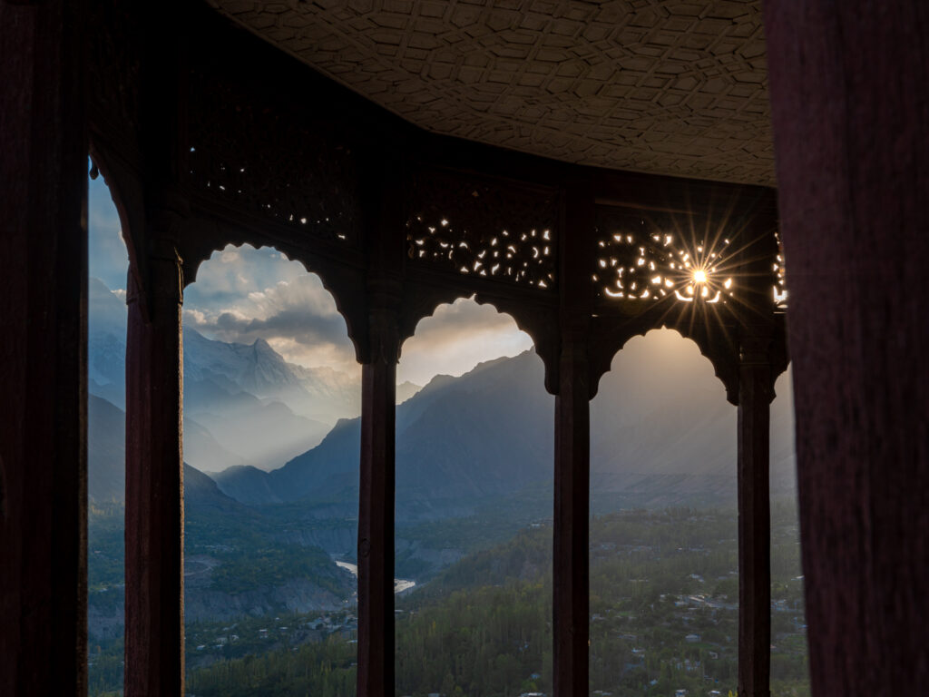 View from Baltit Fort in Hunza, Pakistan