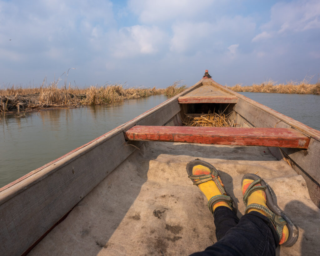 Solo female travel in the Chibayish marshes of southern Iraq