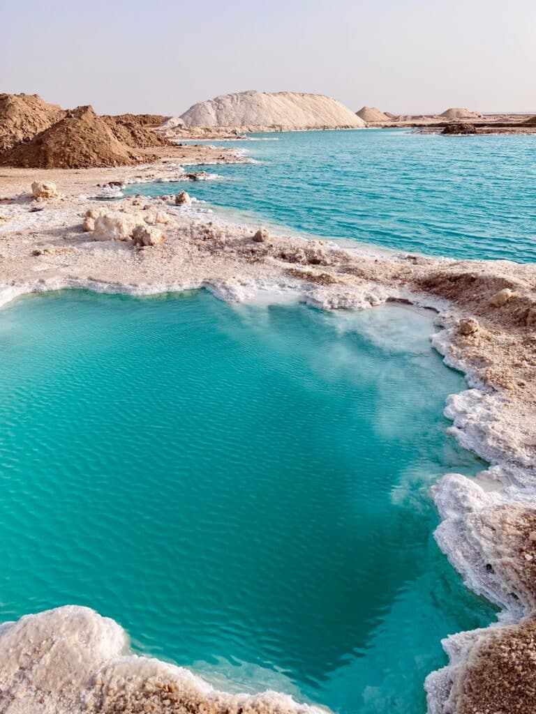 Hot springs in Siwa Oasis